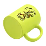 Taza Fluorescente Mate amarillo-3