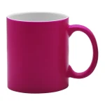 Taza Fluorescente Mate rosa rojo-1