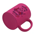 Taza Fluorescente Mate rosa rojo-3