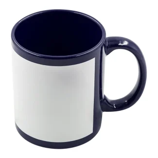 Taza de color con parche blanco (azul zafiro)-1