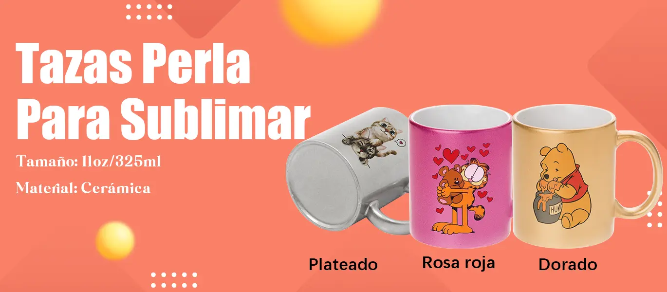 Tazas Perla Para Sublimar 11oz