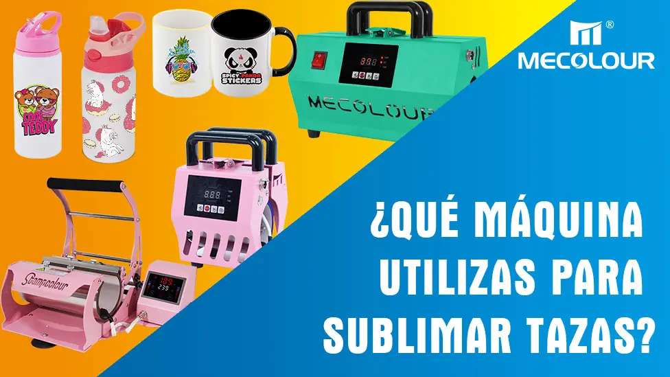 ¿Qué máquina utilizas para sublimar tazas