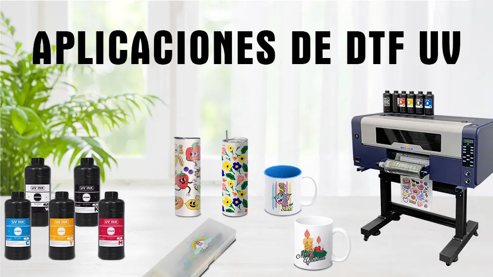 Aplicaciones de DTF UV