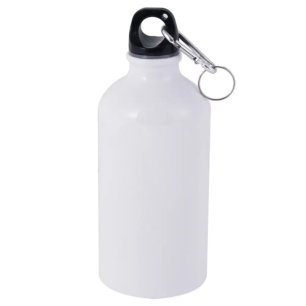 500ml Botella deportiva de aluminio blanco-1 500ml Botella deportiva de aluminio blanco-1