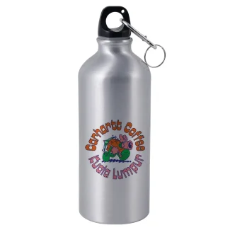 600ml Botella deportiva de aluminio Plata-2