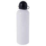 750ml Botella deportiva con Tapa Redonda blanco-1