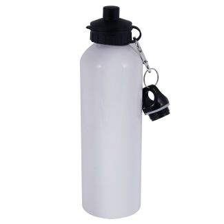 750ml Botella deportiva con Tapas dobles blanco-1