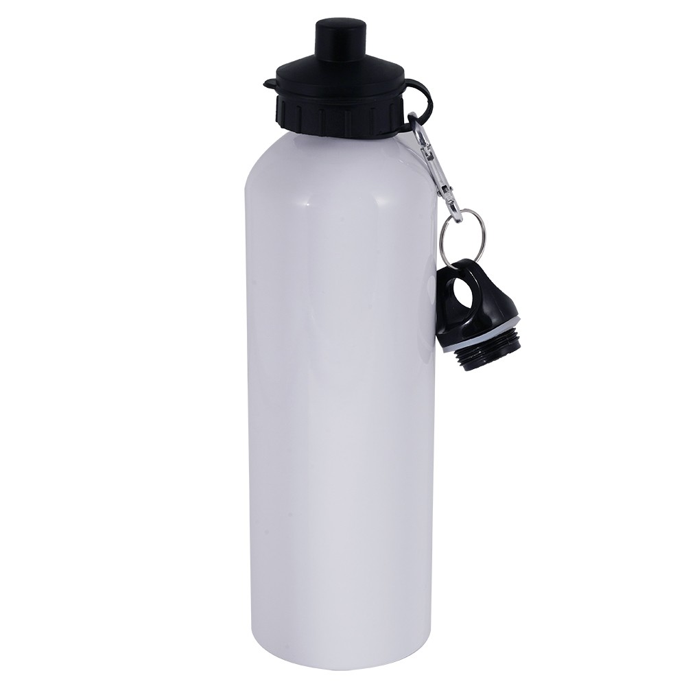 750ml Botella deportiva con Tapas dobles blanco-1 750ml Botella deportiva con Tapas dobles blanco-1