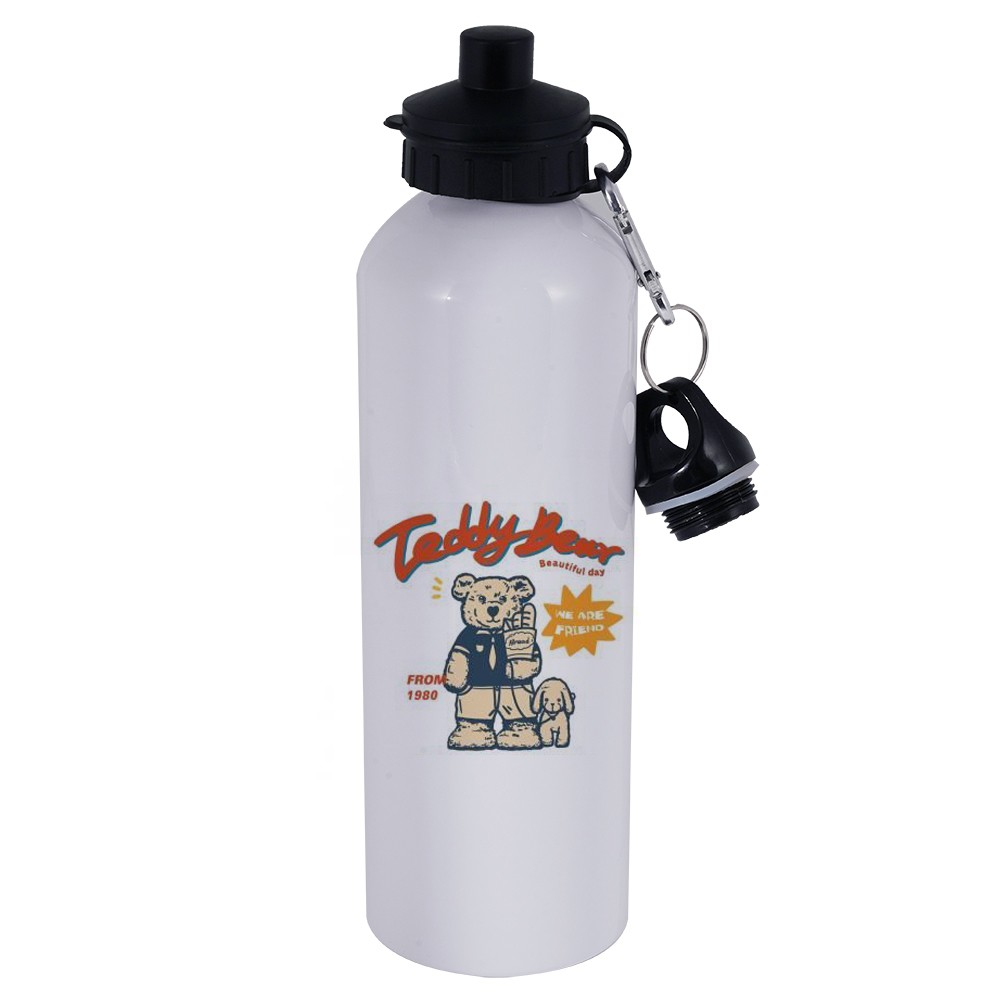 750ml Botella deportiva con Tapas dobles blanco-2 750ml Botella deportiva con Tapas dobles blanco-2