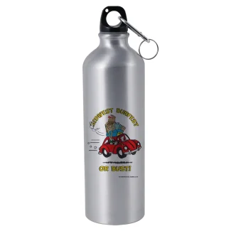 750ml Botella deportiva de aluminio Plata-2