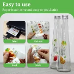 papel adhesivo para imprimir (transparente)-3