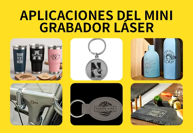 Aplicaciones del Mini Grabador Láser
