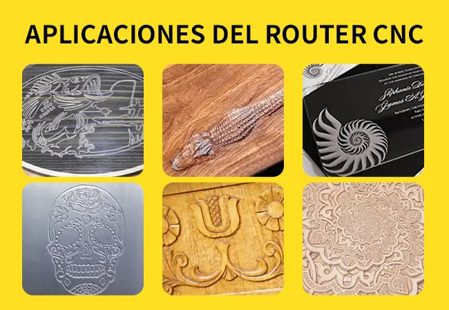 Aplicaciones del Router CNC