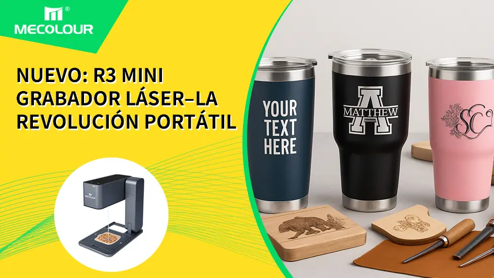 Nuevo R3 Mini Grabador Láser–La Revolución Portátil