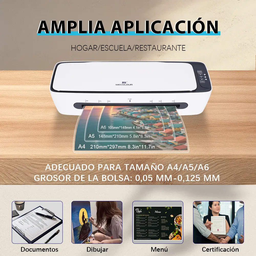 A4 Laminadora multifuncional-4