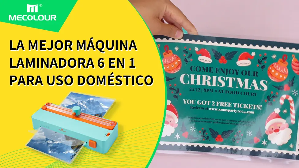 La Mejor Máquina Laminadora 6 en 1 para Uso Doméstico