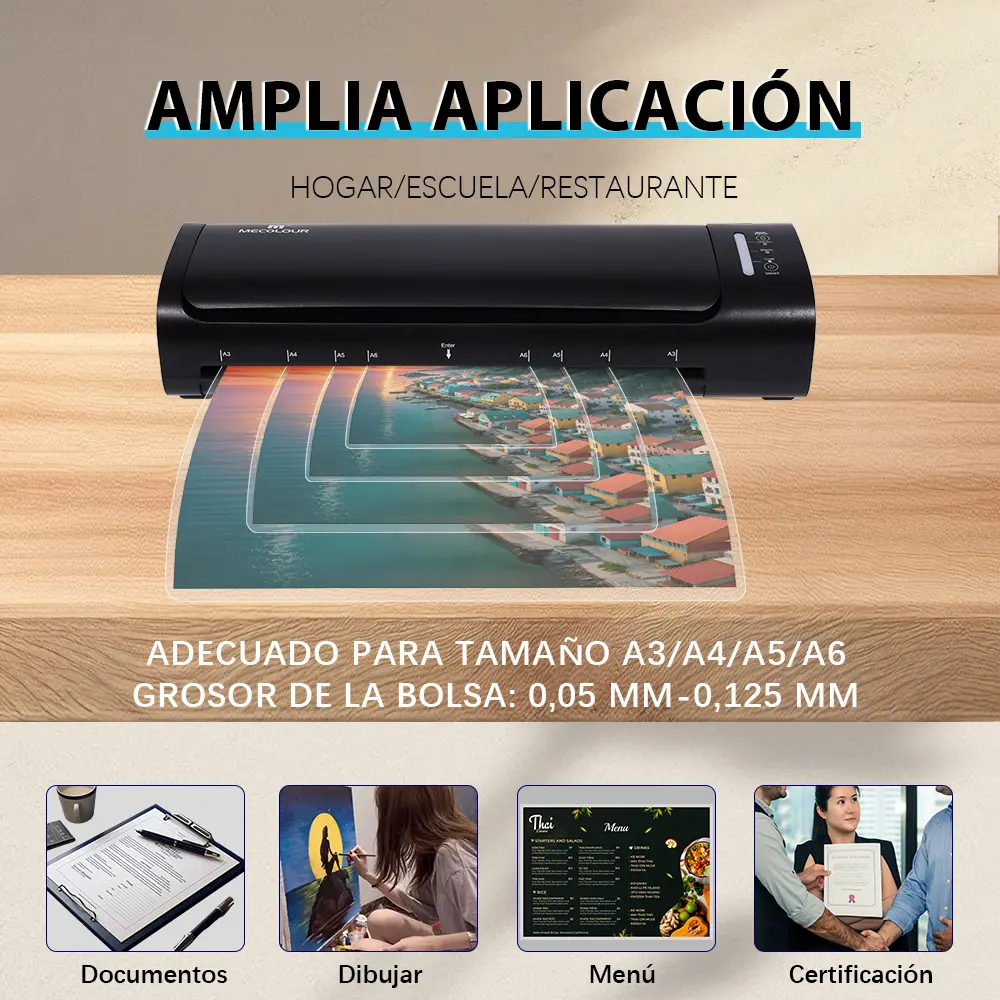 Laminadora multifuncional A3-4 Laminadora multifuncional A3-4