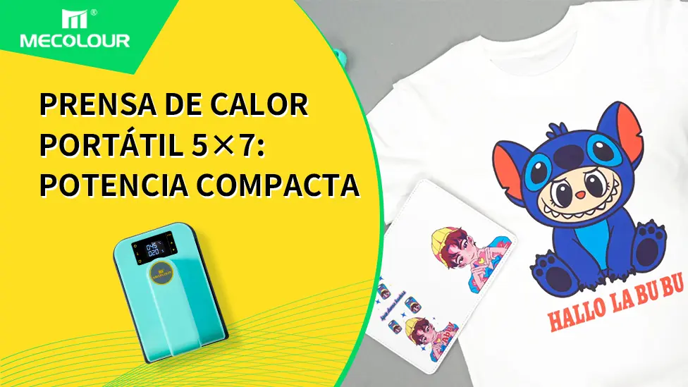 Prensa de Calor Portátil 5×7