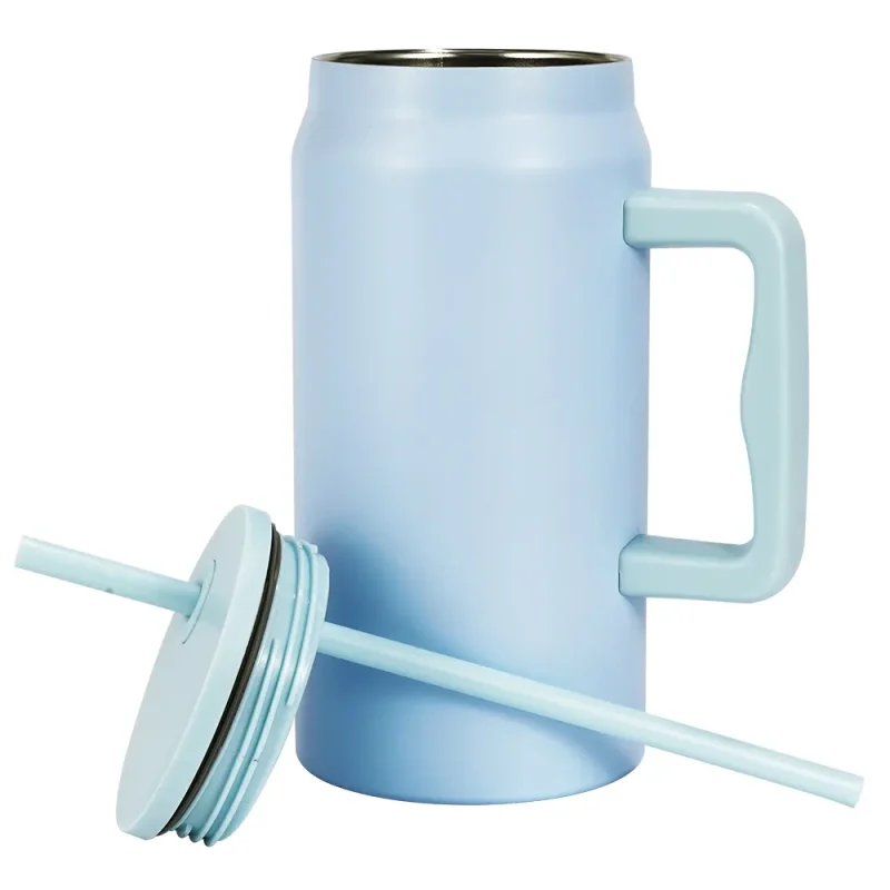 Vaso de acero inoxidable para sublimación 40oz-azul-2