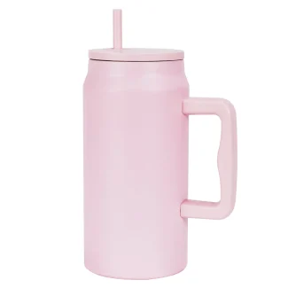Vaso de acero inoxidable para sublimación de 40 oz-rosa-1
