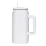 Vaso de acero inoxidable para sublimación de 40oz-blanco-1