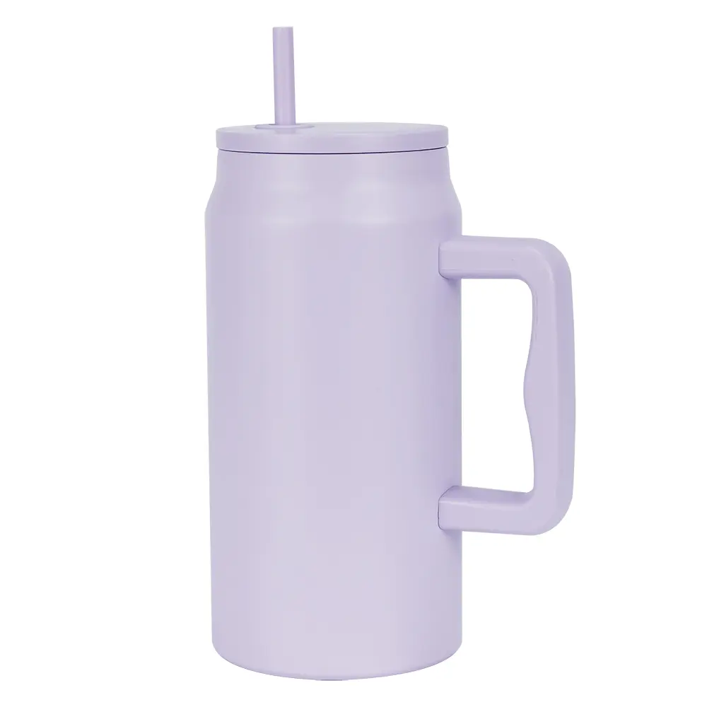 Vaso de acero inoxidable para sublimación de 40oz-morado-1