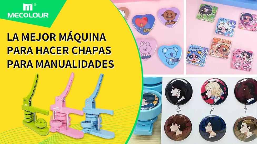 La Mejor Máquina para Hacer Chapas para Manualidades