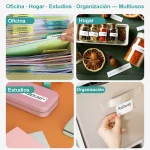 Impresora de etiquetas de media pulgada (Azul)-5