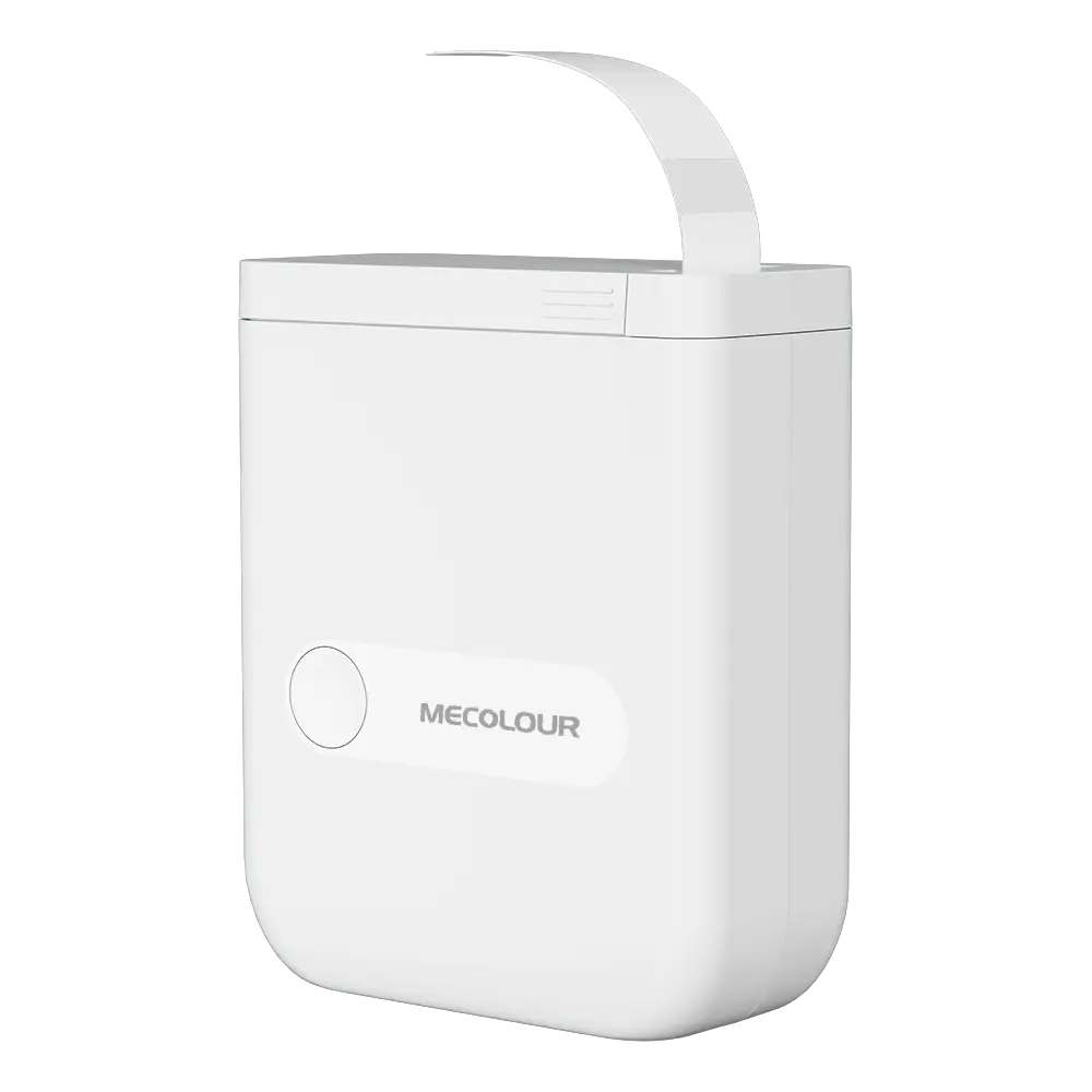 Impresora de etiquetas de media pulgada (Blanco)-1 Impresora de etiquetas de media pulgada (Blanco)-1