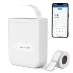 Impresora de etiquetas de media pulgada (Blanco)-2