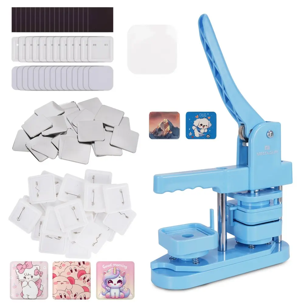 Máquina de chapitas rotativas cuadradas (azul)-2