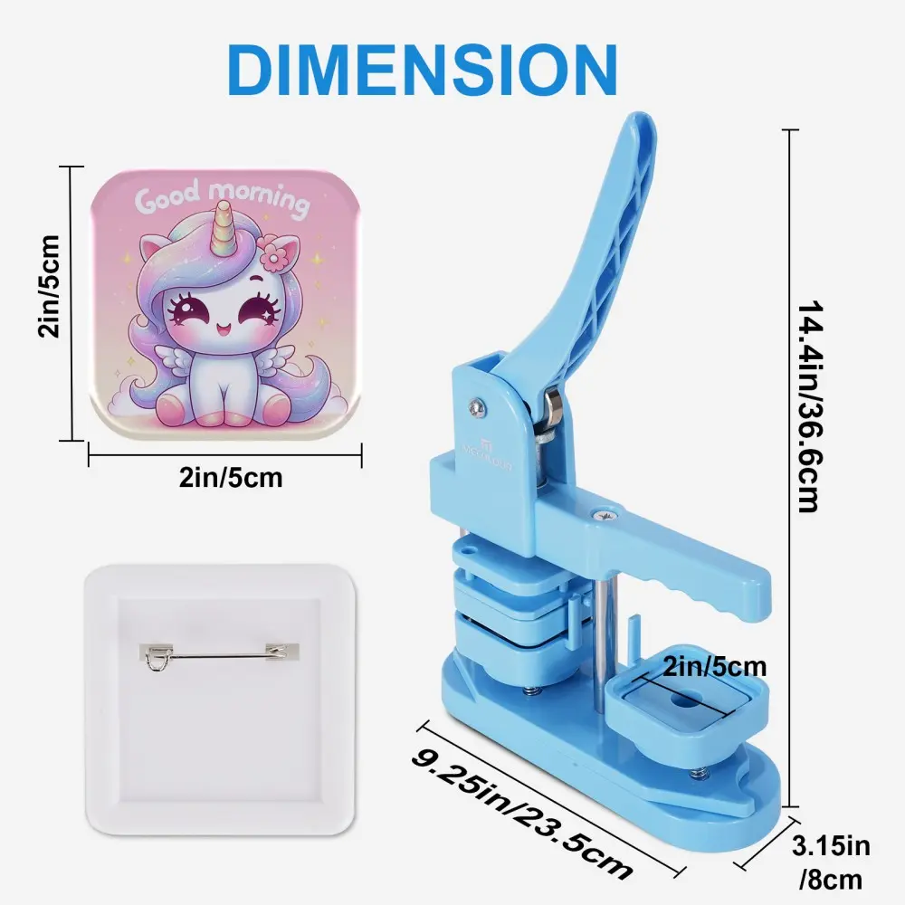 Máquina de chapitas rotativas cuadradas (azul)-3