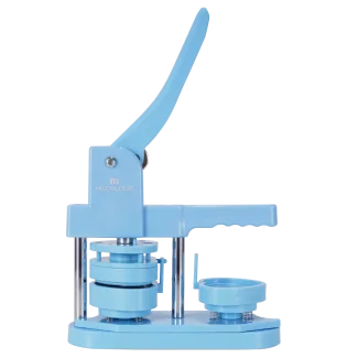 Máquina de chapitas rotativas en forma de corazón (azul)-1