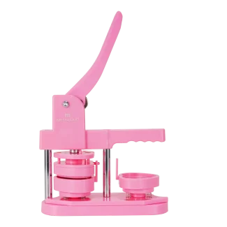 Máquina de chapitas rotativas en forma de corazón (rosa)-1