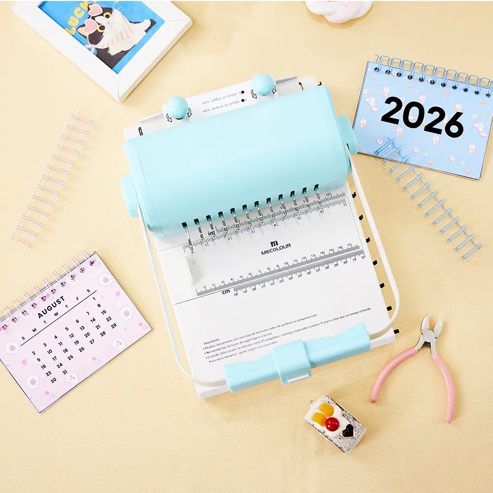 Mini Encuadernadora - Doble Espiral-4 Mini Encuadernadora - Doble Espiral-4