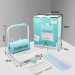 Mini Encuadernadora - Doble Espiral-5