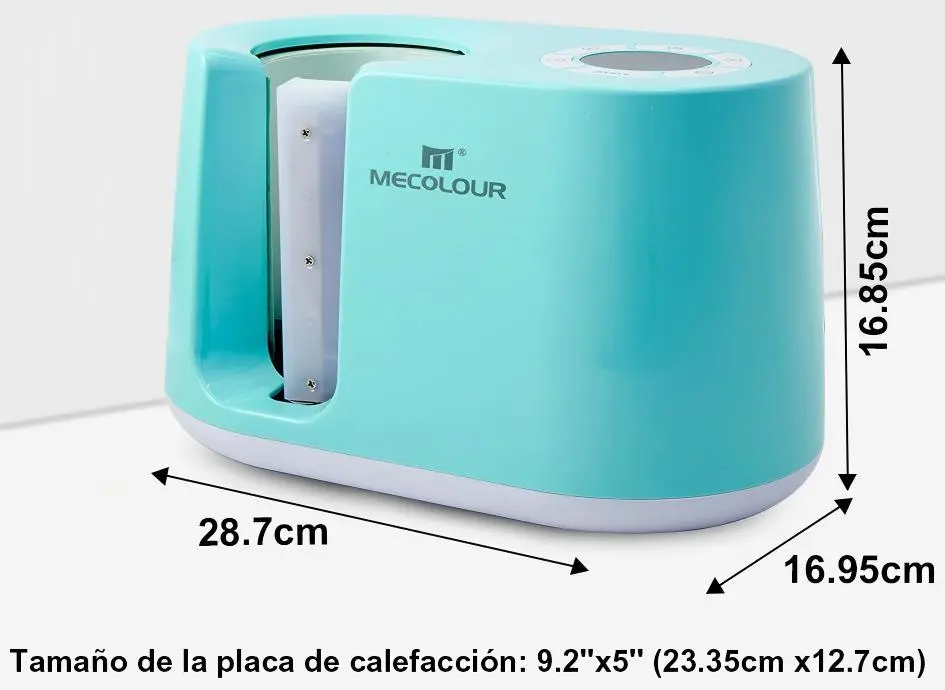 tamaño plancha para tazas