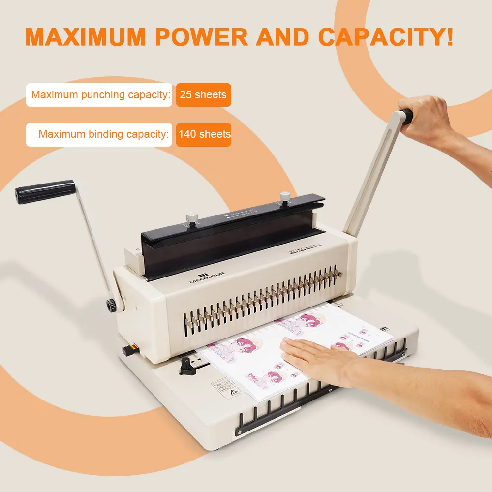 Maquina encuadernadora de alta resistencia-2 Maquina encuadernadora de alta resistencia-2