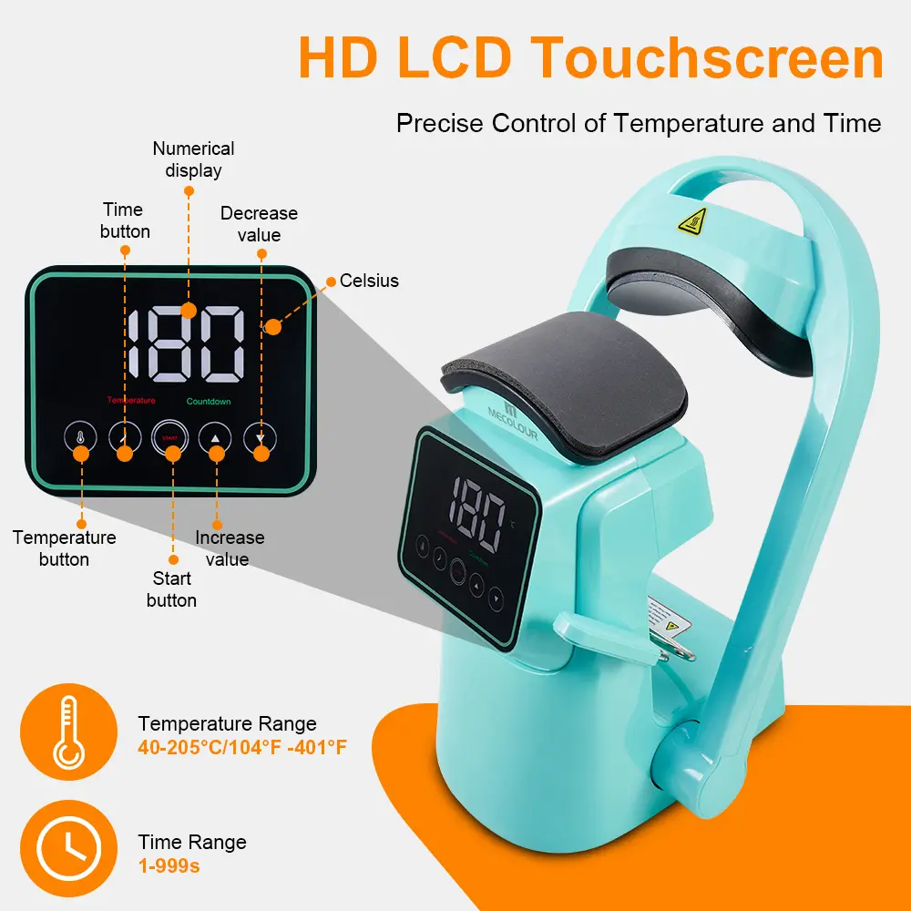 Plancha Para Sublimar Gorras 3 en 1-4