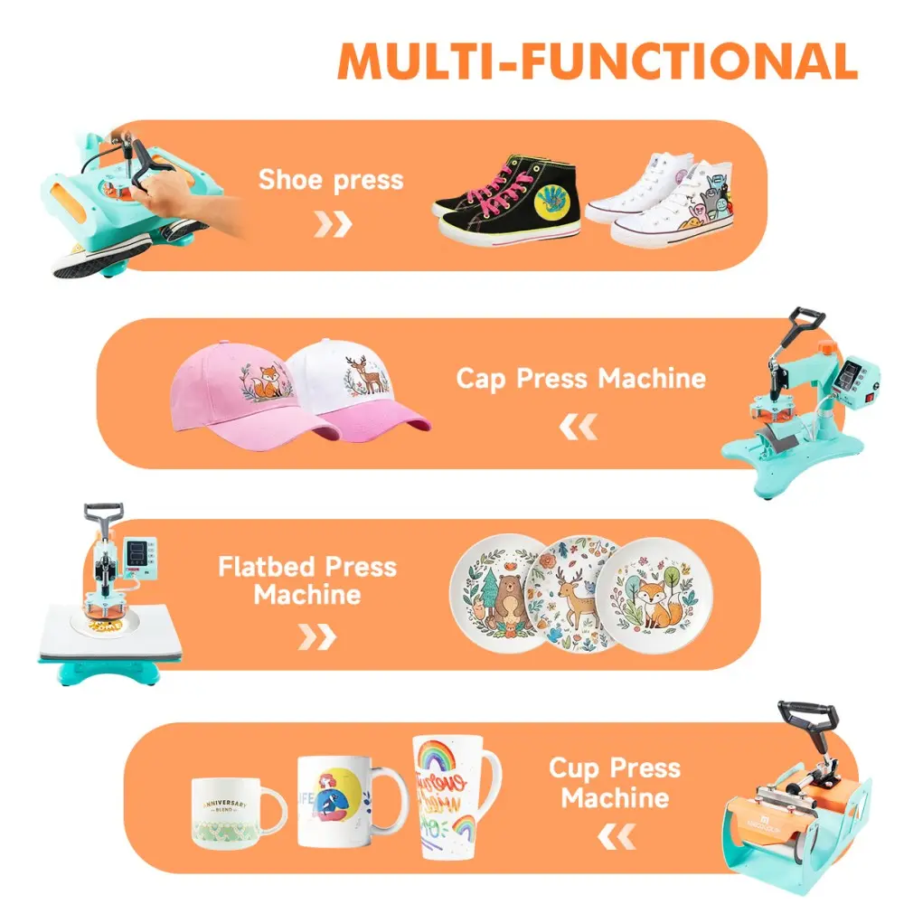 máquina de sublimación 11 en 1-3