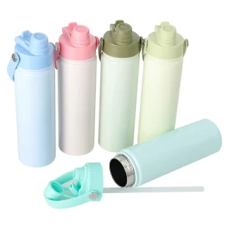 Vaso de acero inoxidable 22 oz para sublimación-con doble tapa-1