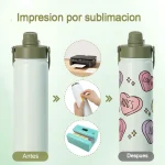 Vaso de acero inoxidable 22 oz para sublimación-con doble tapa-4