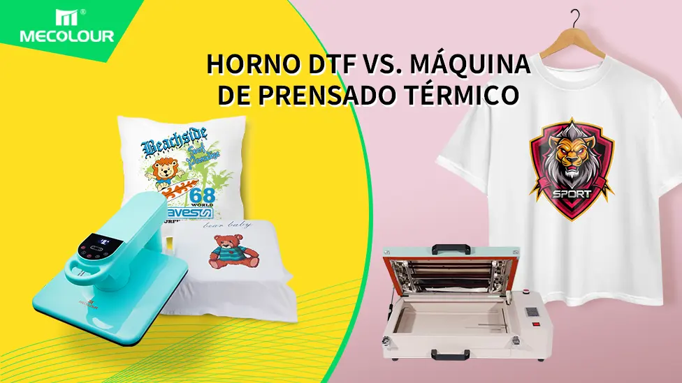 Horno DTF vs. Máquina de prensado térmico