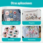Consumibles para Máquina de Insignias Redondas-2