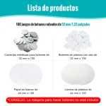 Consumibles para Máquina de Insignias Redondas (32mm)-1