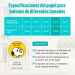 Consumibles para Máquina de Insignias Redondas (44mm)-2