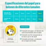 Consumibles para Máquina de Insignias Redondas de 58 mm-2