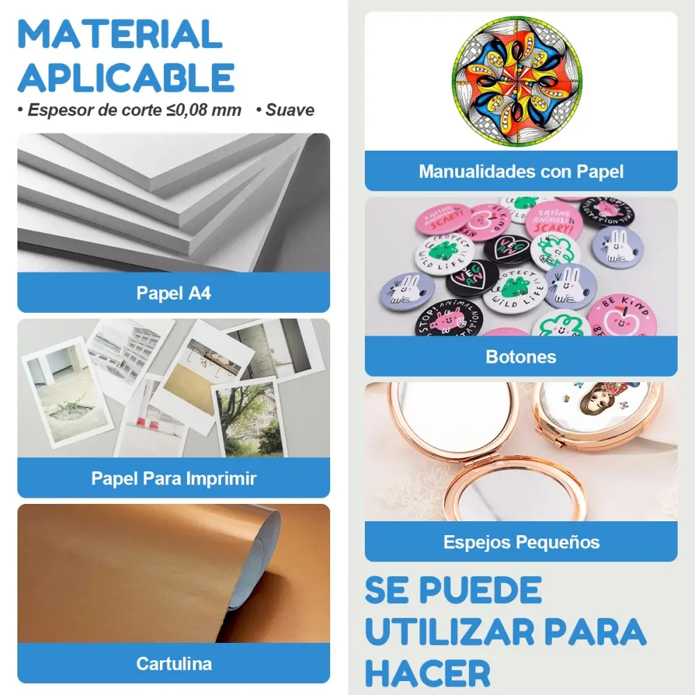 Cortadora Circular de Papel 44mm-4 Cortadora Circular de Papel 44mm-4