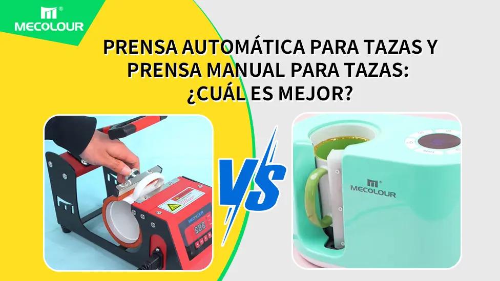 Prensa automática para tazas y prensa manual para tazas ¿Cuál es mejor